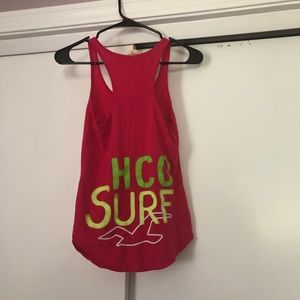 Hollister tank top, size small, pink